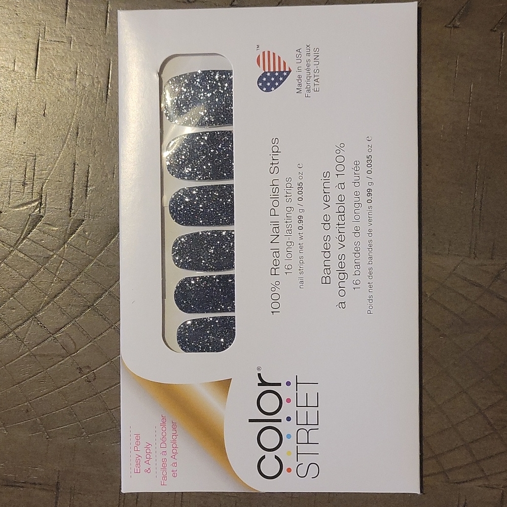 New and sealed nail polish strips.  Color Street Moon River